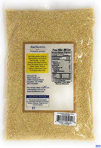 Rani Proso Millet (Panicum Millaceum) Whole Ancient Grain Seeds ~ All Natural | Gluten Friendly | NON-GMO | Vegan | Barri / Chena / Variga / Baragu