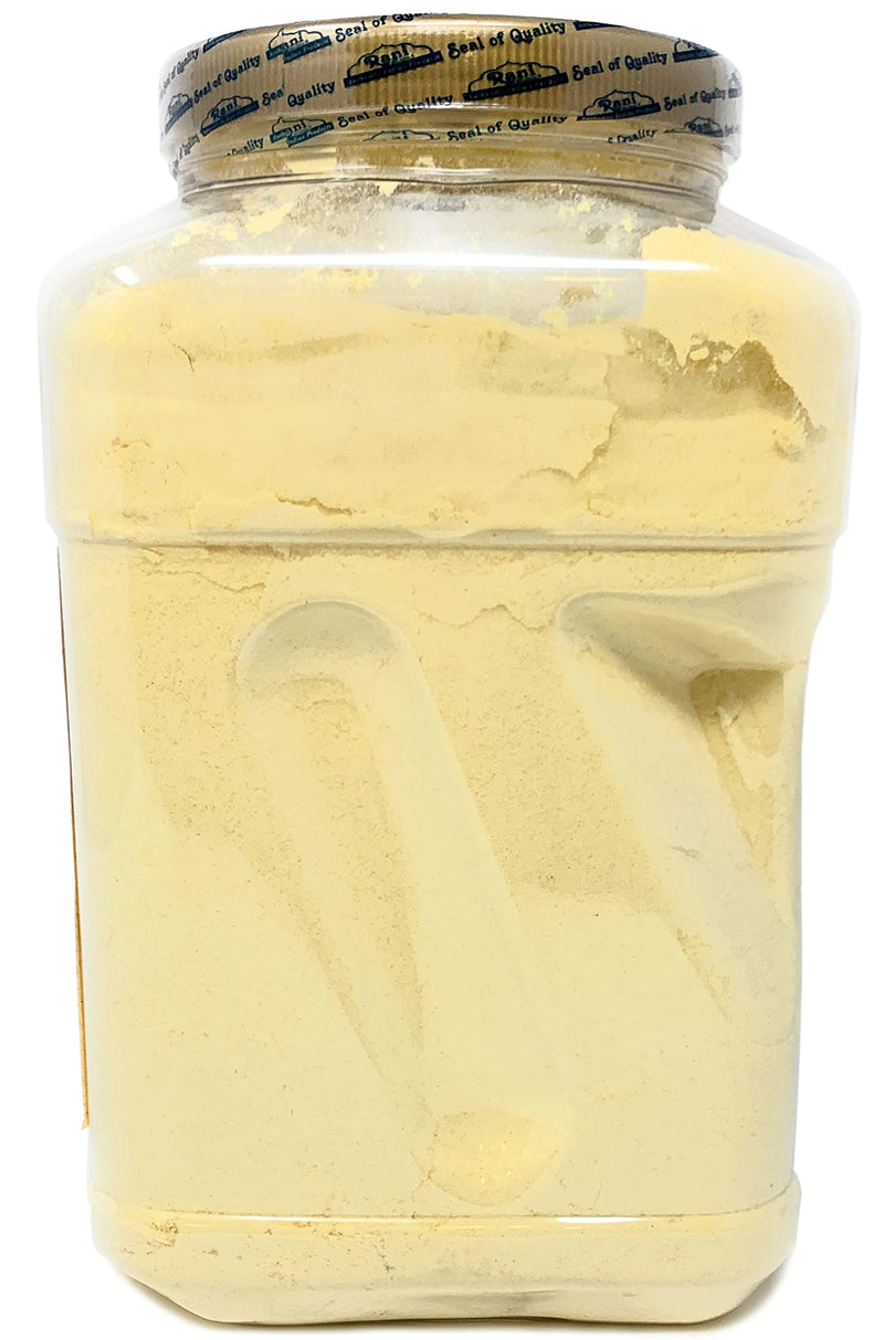 Rani Chana Besan (Chickpeas Flour, Gram) 64oz (4lbs) 1.81kg Bulk PET Jar ~ All Natural | Vegan | Gluten Friendly | NON-GMO | Indian Origin