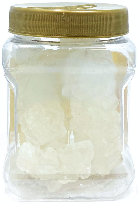 Thread Misri (Rock Sugar/Dhaga Mishri) - 17.5oz (1.1lbs) 500g PET Jar - Rani Brand Authentic Indian Products