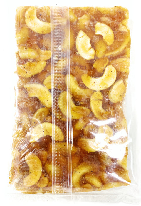 Rani Cashew Chikki (Brittle Candy) 100g (3.5oz) x Pack of 4 ~ All Natural | Vegan | No colors | Gluten Friendly | Indian Origin