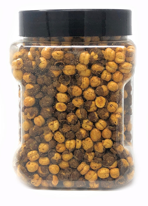 Rani Roasted Chana (Chickpeas) Hi-Fi Flavor 14oz (400g) PET Jar ~ All Natural | Vegan | No Preservatives | Gluten Friendly | Indian Origin | Great Snack, Ready to Eat | Seasoned with 8 Spices