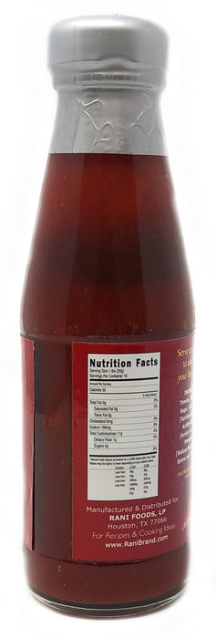 Rani Hot & Sweet Sauce 7oz (200g) Glass Jar, Vegan, Perfect for dipping, Savory Dishes & french fries! ~ Gluten Free | NON-GMO | No Colors | Indian Origin