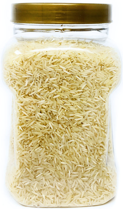 Rani Platinum White Basmati Rice Extra Long Aged, 48oz (3lbs) 1.36kg PET Jar ~ All Natural | Vegan | Gluten Friendly | Indian Origin