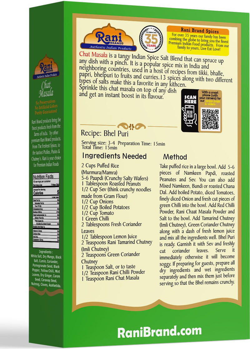 Rani Chat Masala {4 Variants Available}
