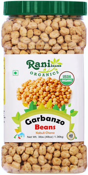 Rani Organic Garbanzo Beans (Kabuli Chana) 48oz