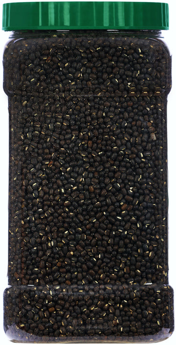 Rani Organic Urid/Urad Whole Black Indian Lentils 64oz (4lbs) 1.81kg Bulk PET Jar ~ All Natural | Vegan | Gluten Friendly | NON-GMO | Indian Origin