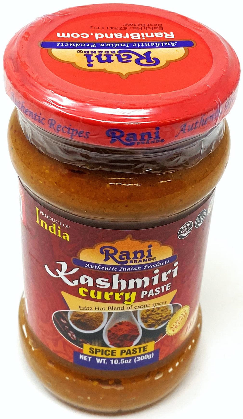 Rani Kashmiri Masala Curry Paste 10.5oz (300g) Glass Jar, Pack of 5+1 FREE ~ All Natural | NON-GMO | Vegan | Gluten Free | Indian Origin