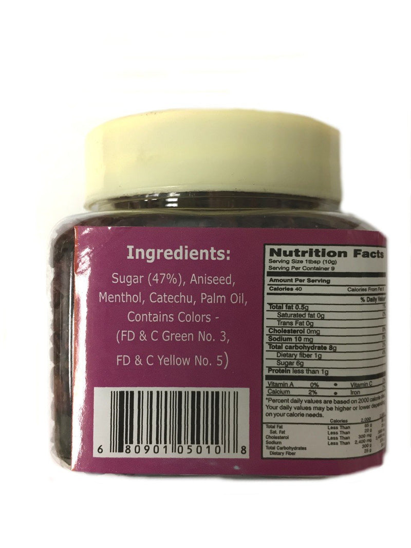 Rani Rajasthani Saunf (Mukhwas) 3.15oz (90g) PET Jar ~ Vegan | Indian Candy Mouth Freshener