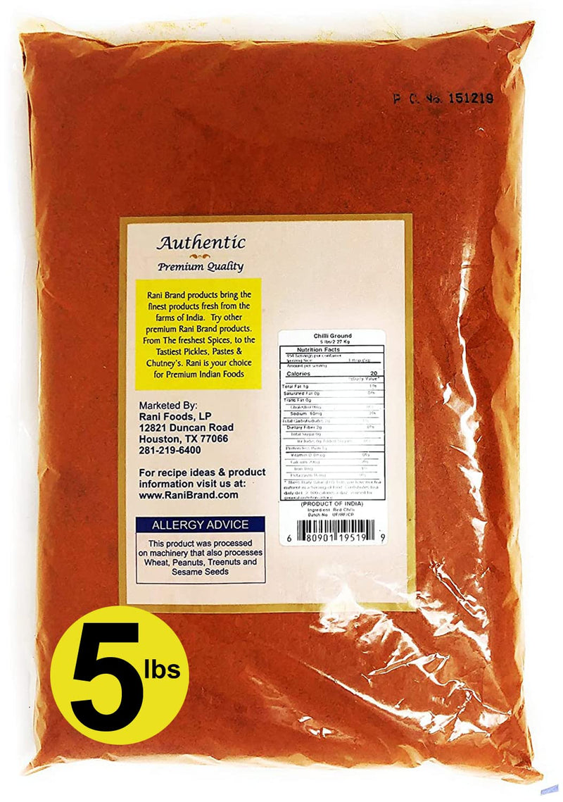 Rani Chilli Powder Regular and Extra Hot {19 Sizes Available}