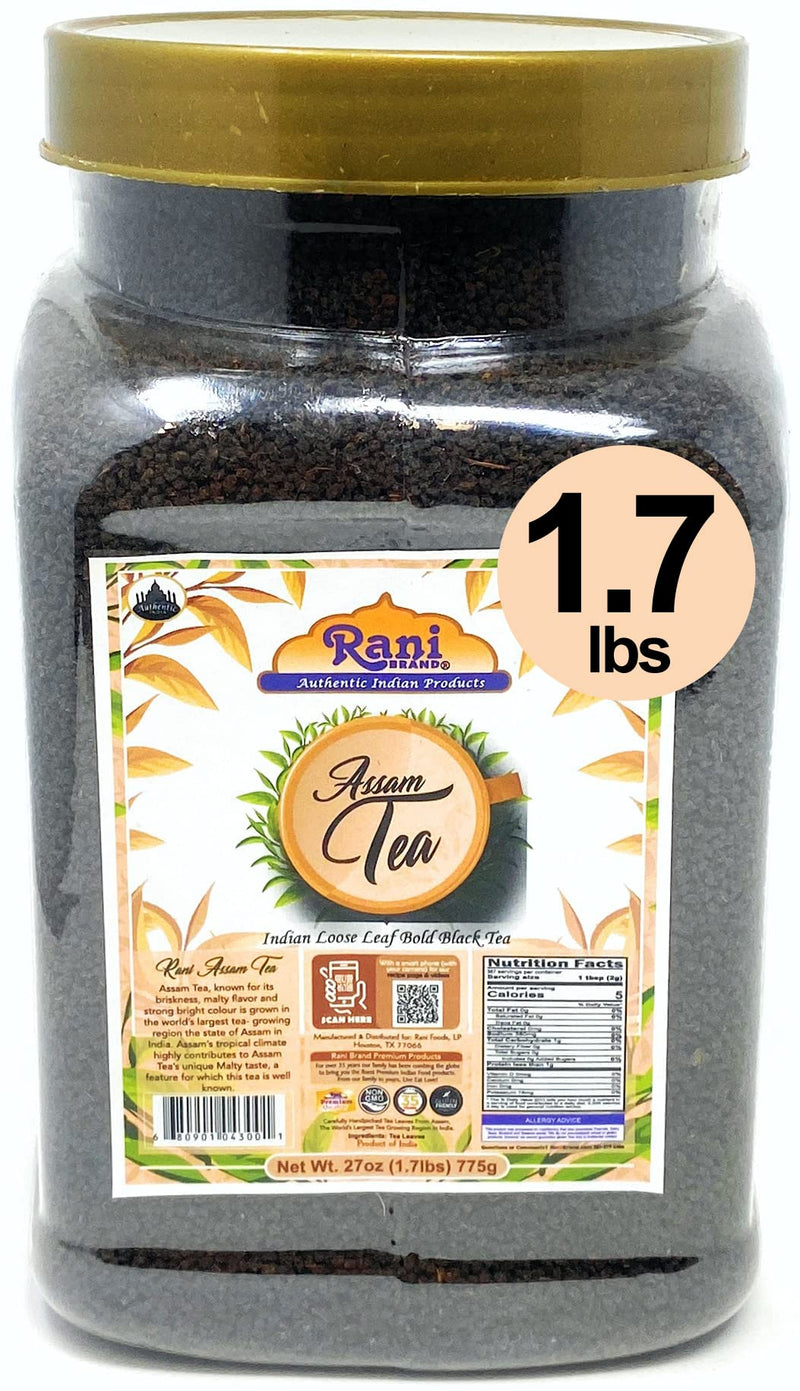 Rani Assam Tea (Loose Leaf Bold Black Tea) 27oz