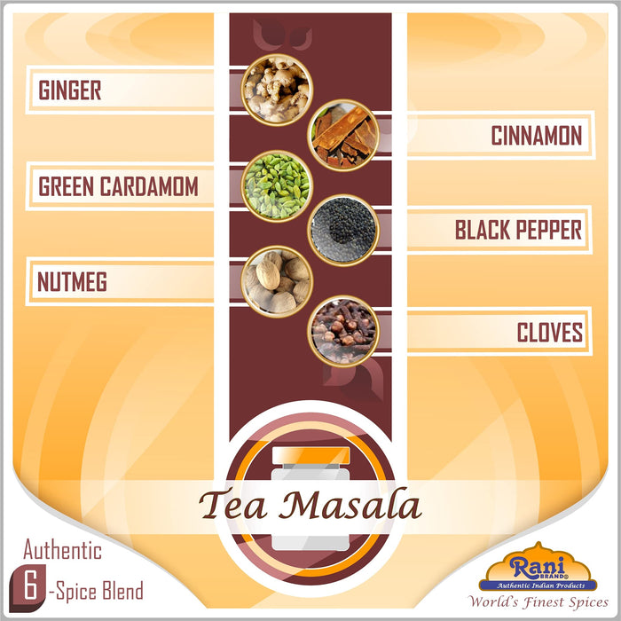 Natural Rani Tea (Chai) Masala & Loose Tea Leaves 