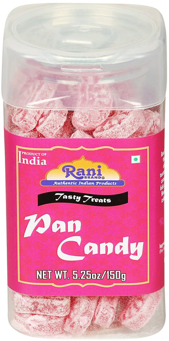 Rani Pan Candy 5.25oz (150g) Vacuum Sealed, Easy Open Top, Resealable Container ~ Indian Tasty Treats | Vegan | Gluten Friendly | NON-GMO | Indian Origin