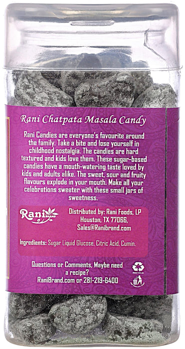 Rani Chatpata Masala Candy 5.25oz (150g) Vacuum Sealed, Easy Open Top, Resealable Container ~ Indian Tasty Treats | Vegan | Gluten Friendly | NON-GMO