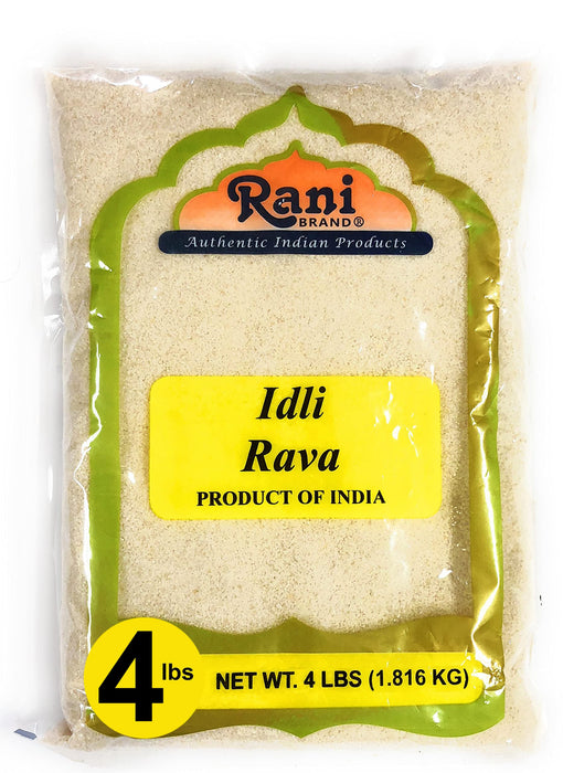 Rani Idly Rava (Parboiled Cream of Rice) 4lbs (64oz) 4 Pound ~ All Natural | Vegan | Gluten Friendly | NON-GMO | Indian Origin