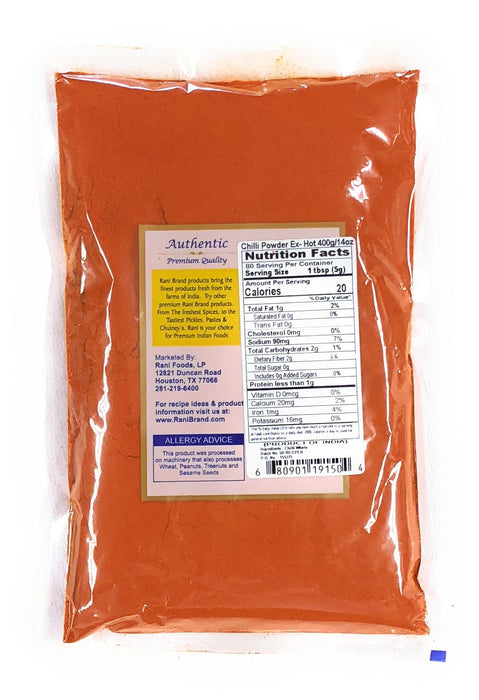 Rani Chilli Powder Regular and Extra Hot {19 Sizes Available}