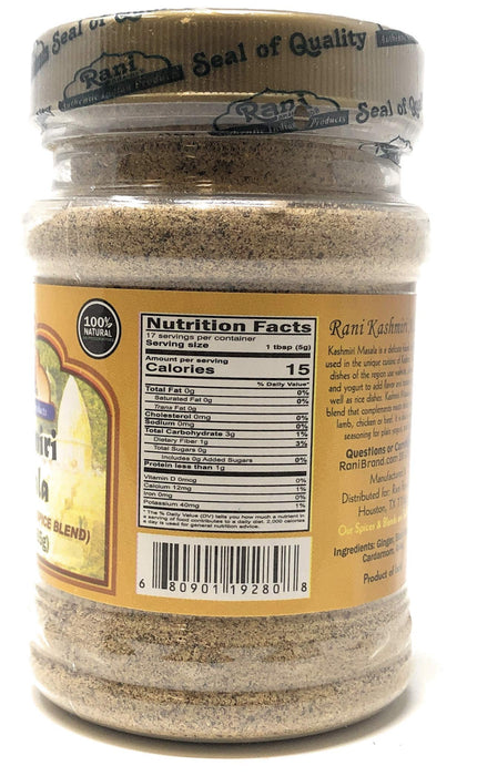 Rani Kashmiri Masala Indian Curry Spice Blend 3oz (85g) PET Jar ~ All Natural, Salt-Free | Vegan | No Colors | Gluten Friendly | NON-GMO | Indian Origin
