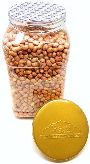 Rani Peanuts, Raw Whole With Skin (uncooked, unsalted) ~ All Natural | Fresh Product of USA ~ Spanish Grade Groundnut / Redskin {9 Sizes Available}