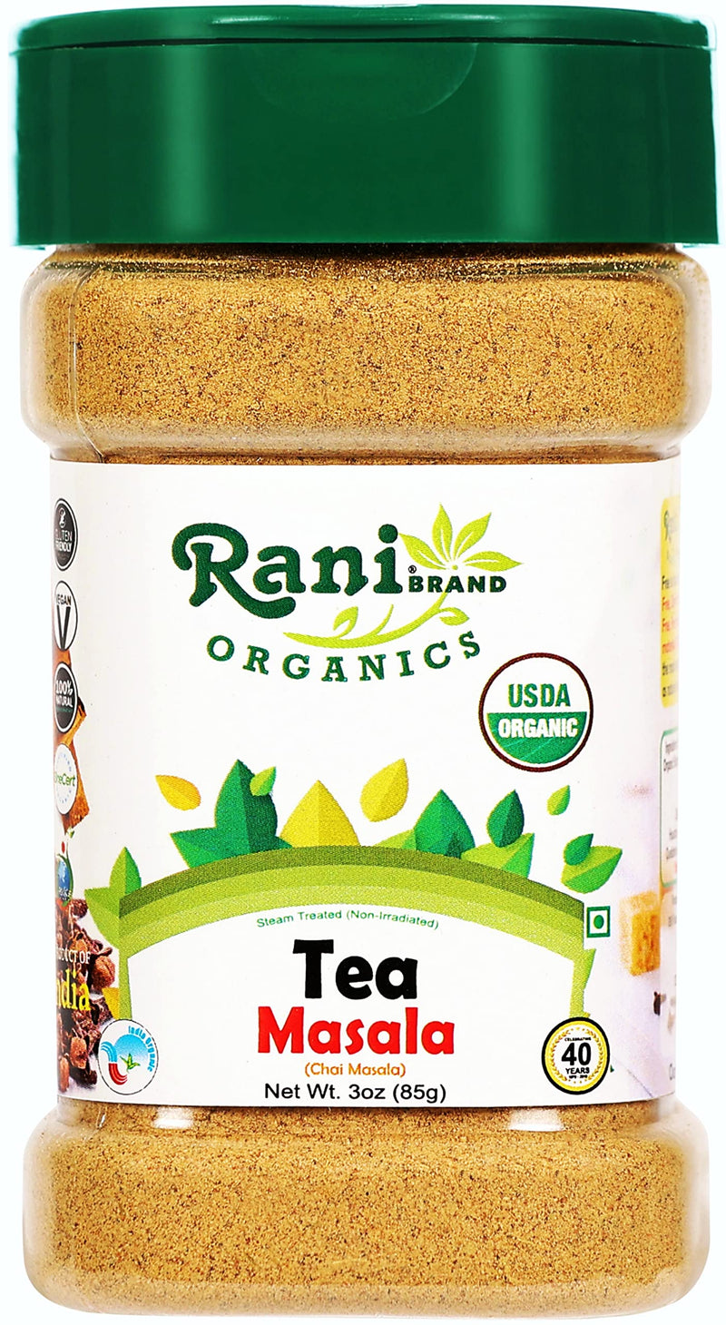 Rani Organic Tea (Chai) Masala Indian Spice 3oz
