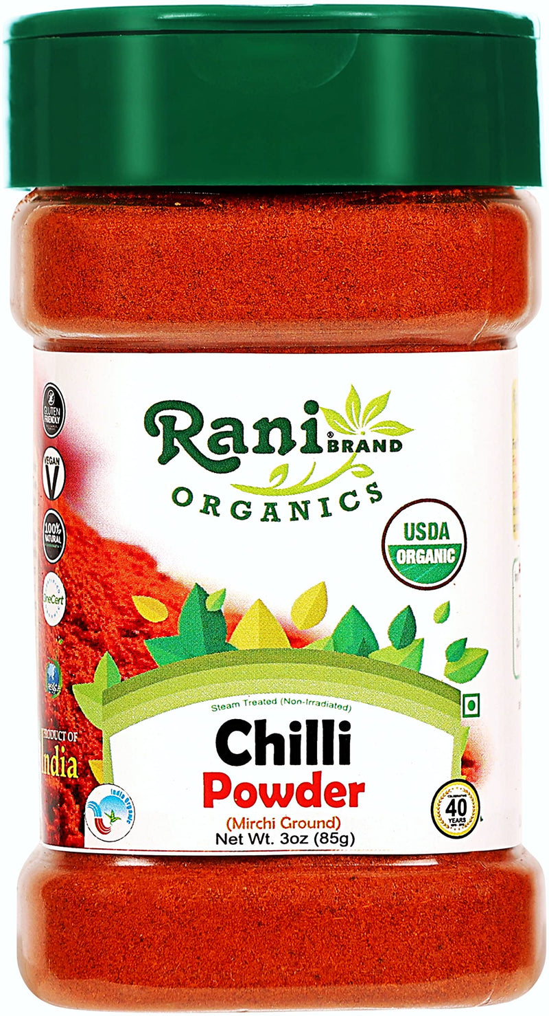 Rani Organic Chilli Powder (Mirchi Ground) 3oz