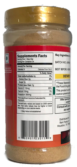 Rani Karela (Bitter Gourd / Charantish) Powder 6oz (172g) All Natural, Salt-Free | No Colors | Gluten Friendly | NON-GMO | Indian Origin