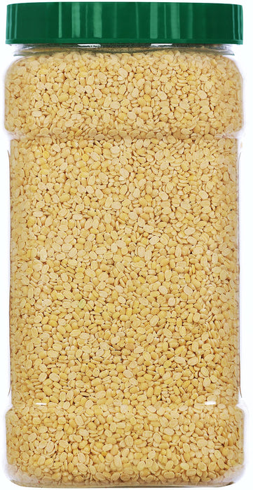 Rani Organic Urid/Urad Dal Chilka Indian Lentils 64oz (4lbs) 1.81kg Bulk PET Jar ~ All Natural | Vegan | Gluten Friendly | NON-GMO | Indian Origin