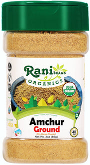 Rani Organic Amchur Ground (Dry Mango Powder) 3oz