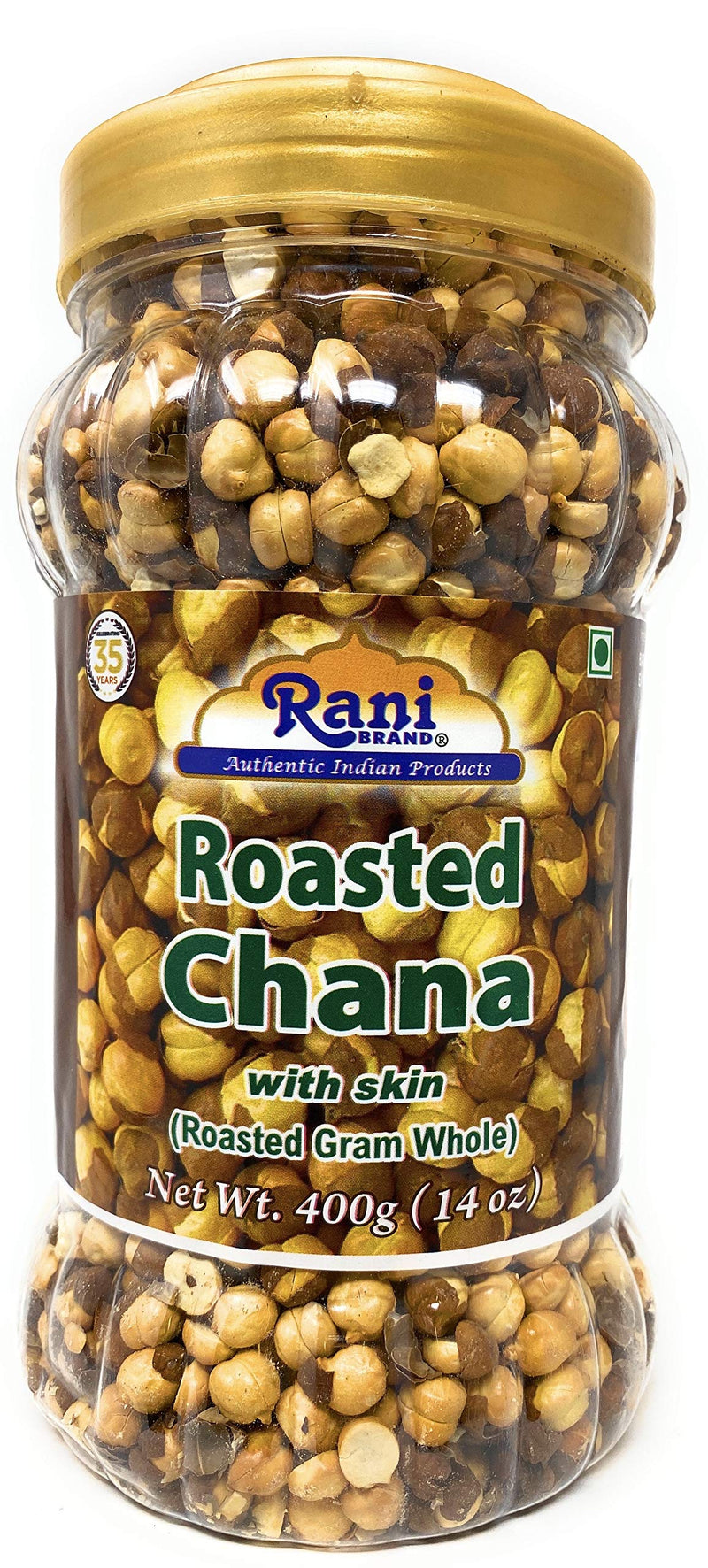 Rani Roasted Chana (Chickpeas) Plain Flavor 12.3oz