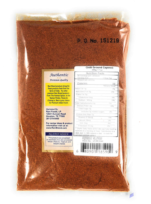 Rani Chilli Powder Regular and Extra Hot {19 Sizes Available}
