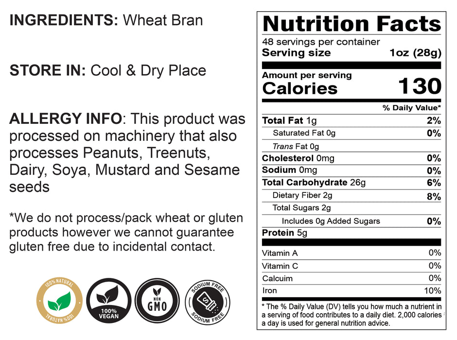 Rani Chapati Flour (100% Pure Whole Wheat Atta), For Making Roti & Indian Breads 48oz (3lbs) 1.36kg PET Jar ~ All Natural | Vegan