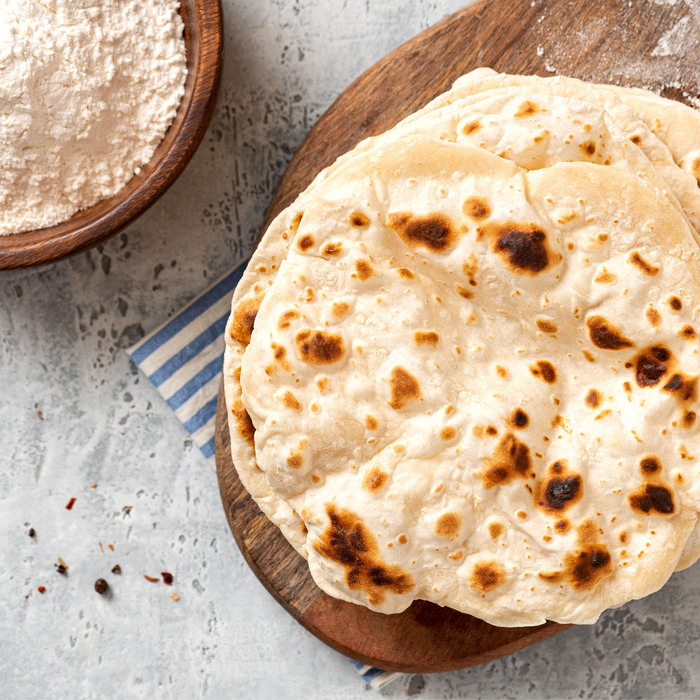 Rani Chapati Flour (100% Pure Whole Wheat Atta), For Making Roti & Indian Breads 96oz (6lbs) 2.72kg PET Jar ~ All Natural | Vegan